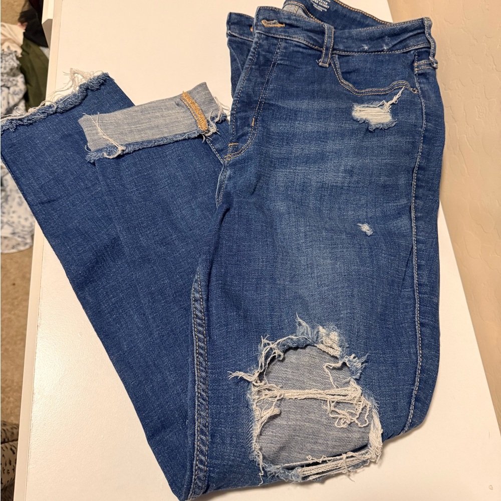 Old Navy Dark Blue Skinny Jeans